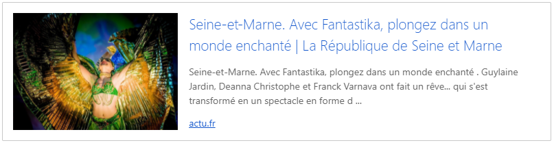 FANTASTIKA La République de Seine-et-Marne 15-11-2021
